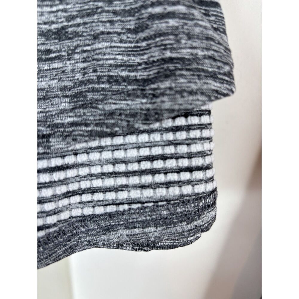 Ariat Lowell 1/4 Zip Baselayer XL Grey Space Dye AriatTek Pullover Mockneck Hike - Picture 6 of 11